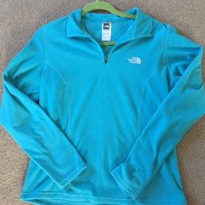 North face pullover quarter zip women’s large